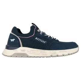 Mustang Sneaker Herren Weite M Blau 46