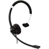 V7 AURICULAR Deluxe Mono Headset W/MIC VOL CTRL 1.8M 3.5MM Negro