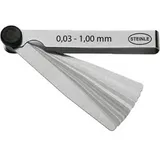 STEINLE Fühlerlehre 32 Blatt 0,03-1,00 mm