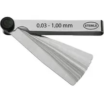 STEINLE Fühlerlehre 32 Blatt 0,03-1,00 mm