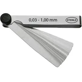 STEINLE Fühlerlehre 32 Blatt 0,03-1,00 mm