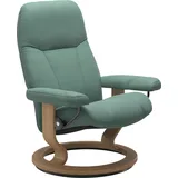 Stressless Stressless® Relaxsessel »Consul«, mit Classic Base, Größe S, Gestell Eiche, grün