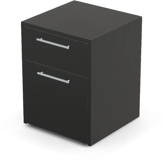 Brabura CT 60 Abfallmodul - Schwarz / Anthrazit / Silberner Griff