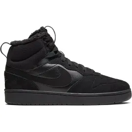 Nike Court Borough Mid 2 Kinder Black/Black-Black 36,5