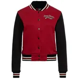 Queen Kerosin College Jacke We Can Do It in rot | Gr.: XXL