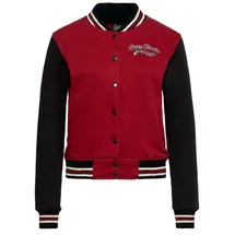 Queen Kerosin College Jacke We Can Do It in rot | Gr.: XXL