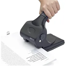 Rapesco RAPESCO® Registraturlocher ALU 65 schwarz,