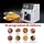 Melchioni Family Heißluftfritteuse Gaia Plus 8L weiß