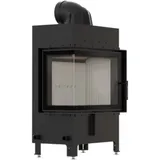Kratki Kamineinsatz | LUCY | 12 kW | Links | Farbwahl Brennraum