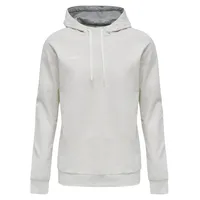 Hummel GO Baumwoll Hoodie Herren egret melange S