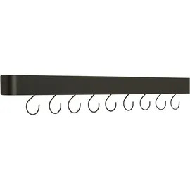 VCM Haken Furn 120 cm x 8 cm x 6 cm schwarz