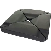 Mendler Schirmständer HWC-A40, Ampelschirmständer Marktschirmständer für Bodenkreuz, 80kg