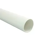 Marley Lüftungsrohr rund 1000 mm Länge, innen 150 mm Ø, weiß