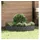 vidaXL Pflanzenring 5 pcs Schwarz 120 x 120 x 20 cm
