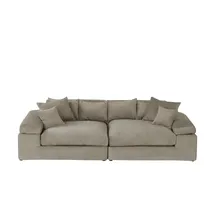 Smart Big Sofa Stoff 2-Sitzer Beige