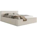 Selsey Polsterbett Creme, 140x200 cm Schlafzimmer, Betten, Polsterbetten