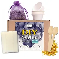 spreetherm Seife selber Machen, DIY Set inkl. 100% Veganer Kernseife, UVM. - Highlights: Natürliche Zutaten, Keine Tierversuche, unparfümiert.