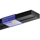 BestLivings Gardinenschiene Schwarz, Kunststoff, 6x1.8x360 cm, Wohntextilien, Gardinen / Vorhänge, Gardinenschienen