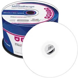 MediaRange CD-R 700MB 52x bedruckbar 50er Spindel