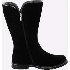 sheego Weitschaftstiefel Damen Schwarz 43