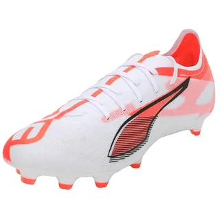 Herren Puma White-Puma Black-Glowing Red 42,5