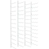 vidaXL Weinregal 30,5 x 116 x 2,5 cm Weiß