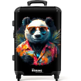 noboringsuitcases 4-Rollen 67 cm / 72 l panda/sommerliche graffiti