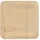 Papstar Bambus-Teller eckig 10 St. Beige
