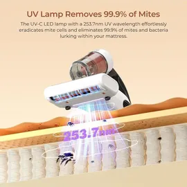 jigoo J200 Milbensauger weiß