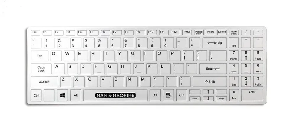 Baaske Medical 2010971 Tastatur Medizinisch USB QWERTY Deutsch Weiß