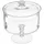 5five simply smart Bonbonniere Glas auf Fuß 1,8 l