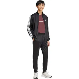 adidas 3 Stripes French Terry Trainingsanzug Schwarz S