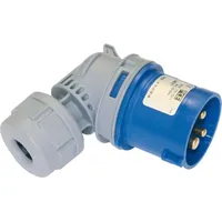PCE 8025-6tt CEE-Winkelstecker 32A 5p 6h IP44 TT TWIST