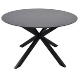 leslilivingb Crest Gartentisch Ø 120 x 71 cm Schwarz