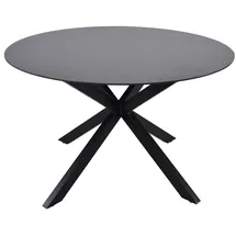 leslilivingb Crest Gartentisch Ø 120 x 71 cm Schwarz