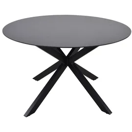 leslilivingb Crest Gartentisch Ø 120 x 71 cm Schwarz