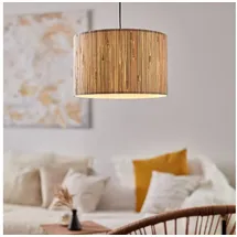 Lightbox 2-flg. Ø 35 cm braun Seegras