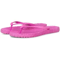 Ilse Jacobsen HORNBÆK | Cheerful01 | Damen Flip Flops mit Glitter | Dänische Design | Sommer Strand Zehentrenner | Azalea Pink | 37 EU - 37 EU