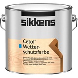 Sikkens Cetol Wetterschutzfarbe Extra, Weiß 2,5l