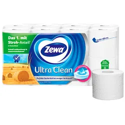 Zewa Toilettenpapier Ultra Clean 4-lagig, 16 Rollen