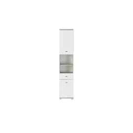 Möbel Boss uno Hochschrank 38 x 190 x 30 cm Grau Kunststoff