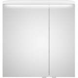 Pelipal Spiegelschrank PELIPAL Balto Sprint Schränke Gr. B/H/T: 70 cm x 72,3 cm x 17 cm, 2 St., weiß (weiß glanz) Bad-Spiegelschränke