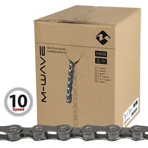 M-Wave 10 Speed Kette Silber 128 Links
