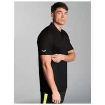 TRIGEMA Klassisches Poloshirt schwarz L