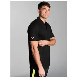 TRIGEMA Klassisches Poloshirt schwarz L