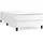 vidaXL Boxspringbett 100 x 200 cm Weiß