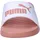 Puma Unisex Popcat 20 Slide Sandal, White-Deeva Peach, - 38