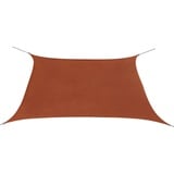 vidaXL Sonnensegel Oxford-Gewebe Quadratisch 3,6x3,6 m Terracotta