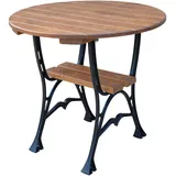 Krakwood Runder Gartentisch Runder Esstisch aus Holz im Freien Deluxe !!!