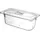 HENDI Eiscremebehälter, geeignet für den Einsatz in Eistheken und Tiefkühlschränken, Eiscreme, Eisbehälter, 5L, 360x165x(H) 120mm, Polycarbonat, Transparent